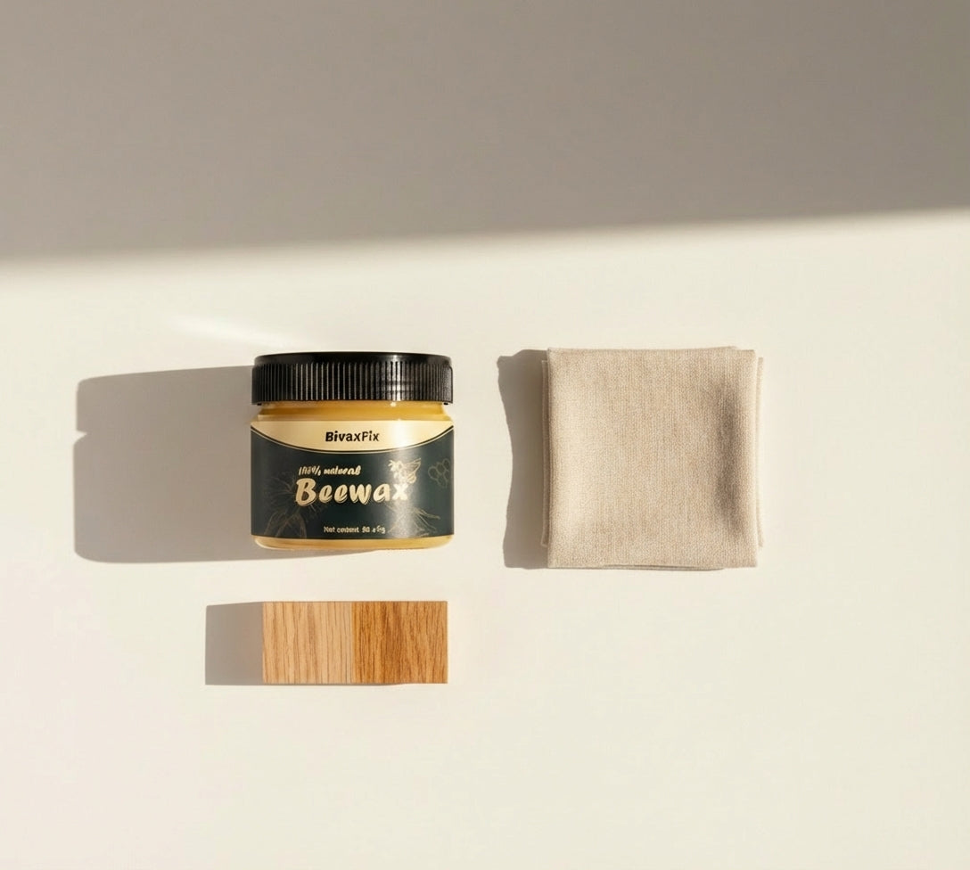 BivoksFix™ – Naturlig bivoks til træmøbler